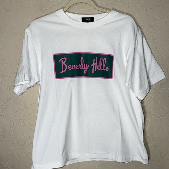 Care Tucker care casual Beverly Hills no vacancy graphic tee. NWOT. - Picture 8 of 8